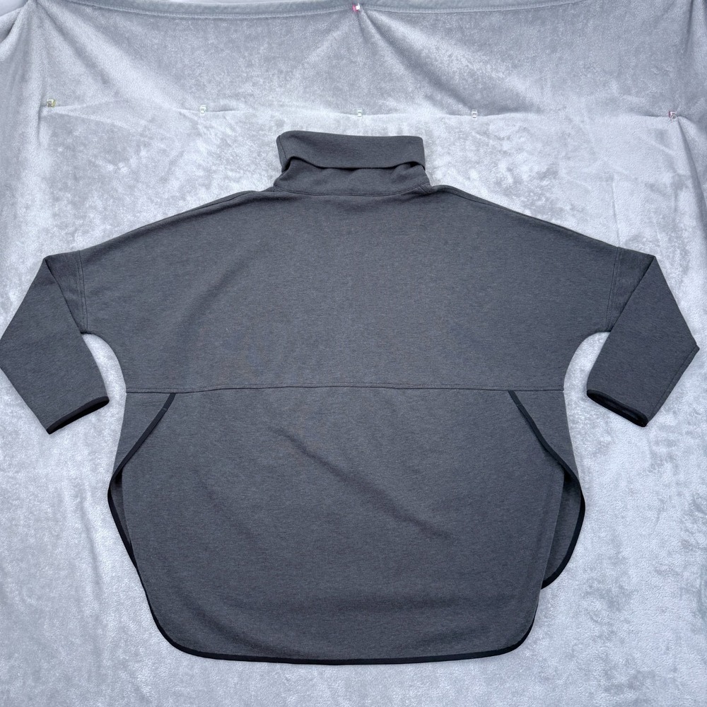 The North Face Slacker Poncho Funnel Neck Womens M/L Fleece Sweatshirt Oversized